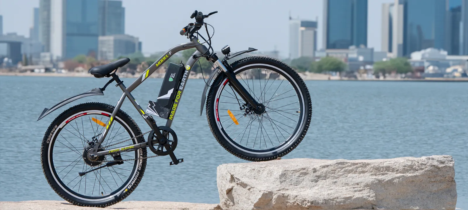Product photography for the Model-F electric bike
